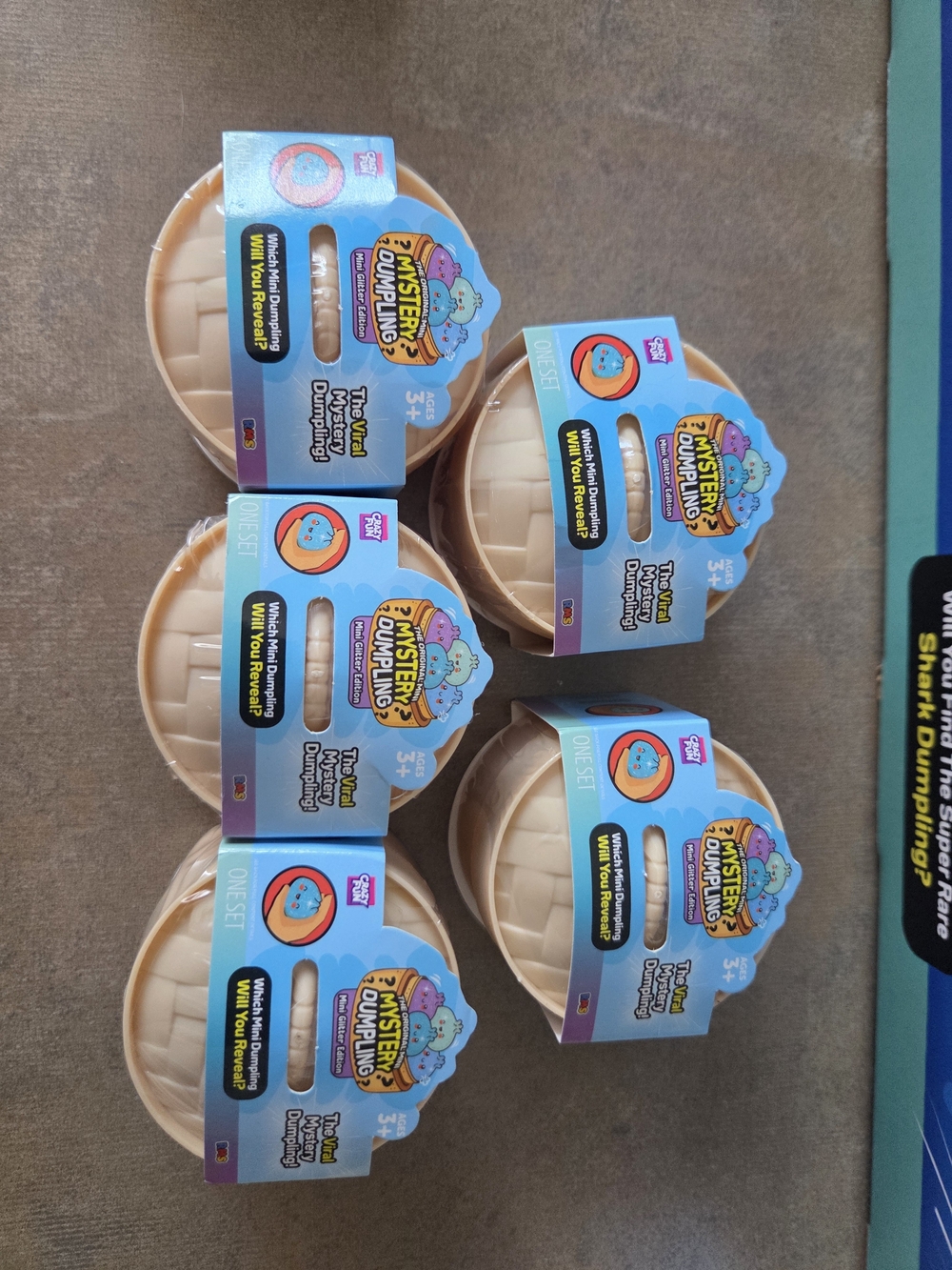 5 MINI RMS Dumplings Brand New/Unopened (Mini Glitter Edition)